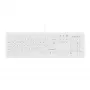 Contour Design Active Key Contour ClassicClean medisch toetsenbord IP68 full-size bedraad wit DE C8100