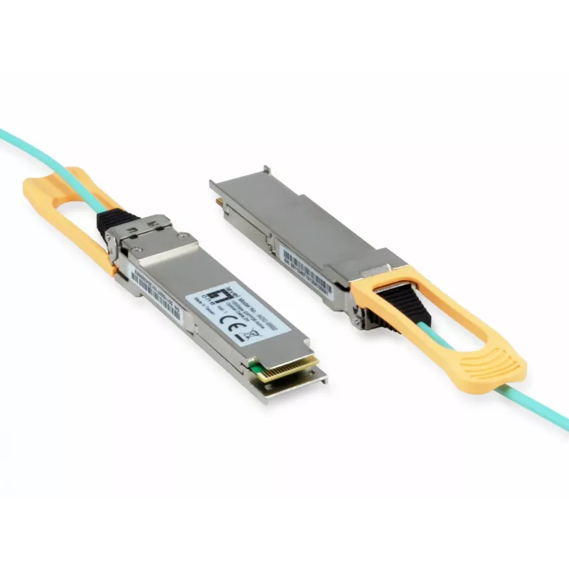 LevelOne AOC-0502 netwerk-transceivermodule glasvezel 103100 Mbit/s QSFP28 850 nm