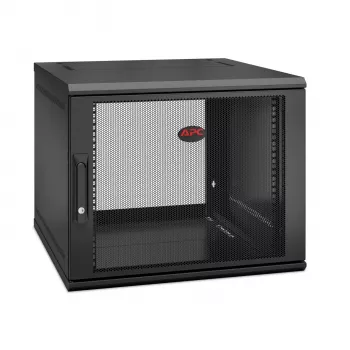 APC NetShelter WX AR109SH6, 9U, 19-inch patchkast, wandmontage, voorgemonteerd, 600 mm diep