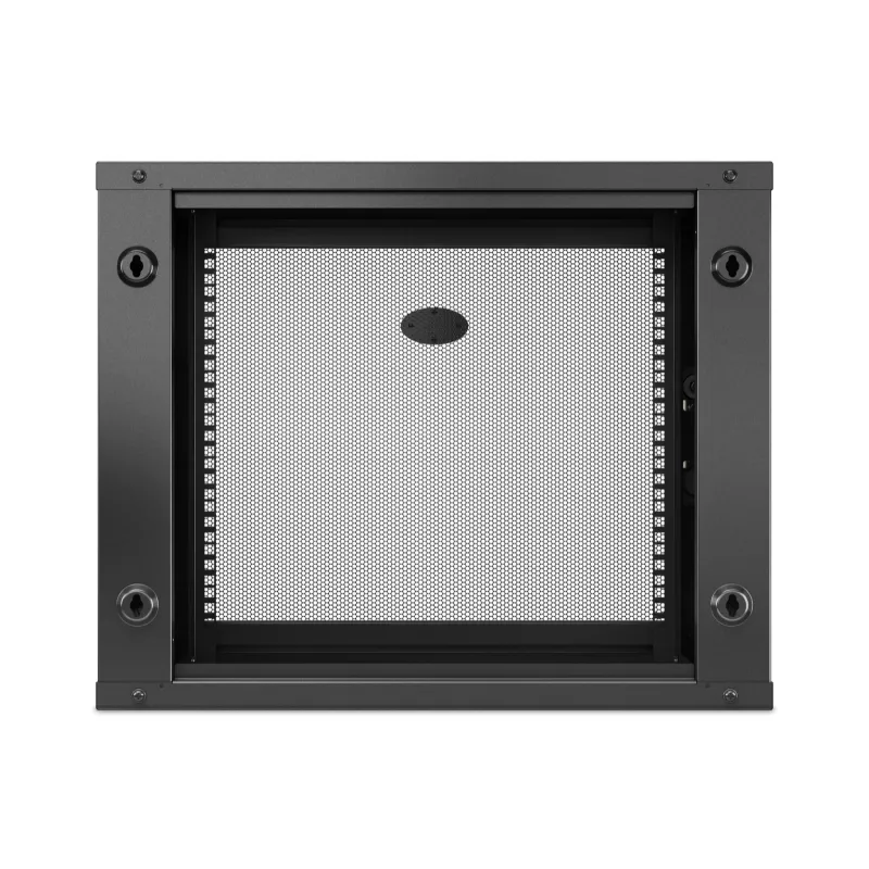 APC NetShelter WX AR109SH6, 9U, 19-inch patchkast, wandmontage, voorgemonteerd, 600 mm diep