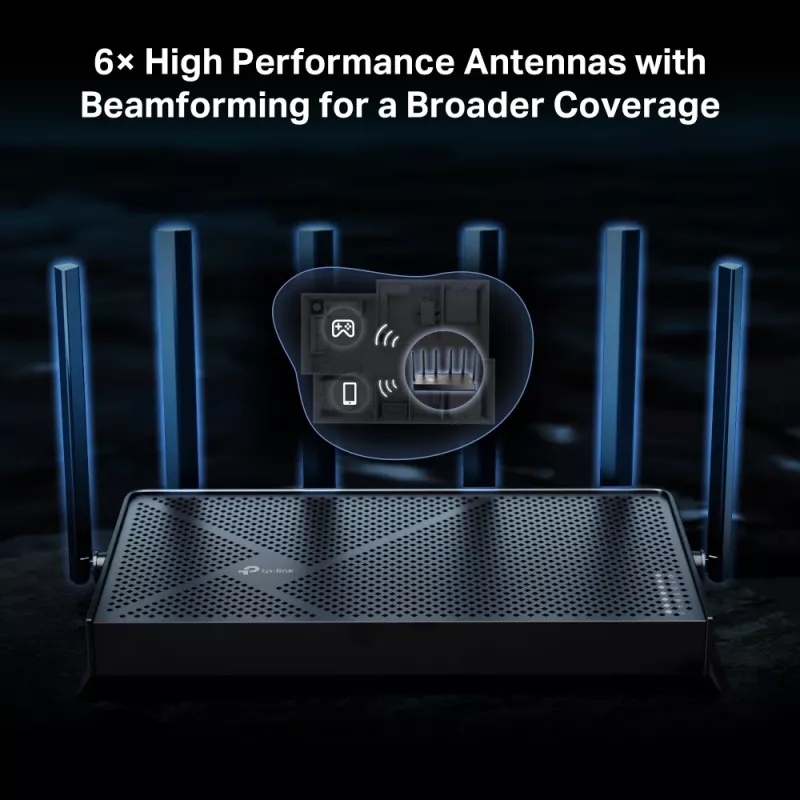 TP-Link Archer BE400 wifirouter 2.5 Gigabit Ethernet dual-band (2,4 GHz / 5 GHz) zwart