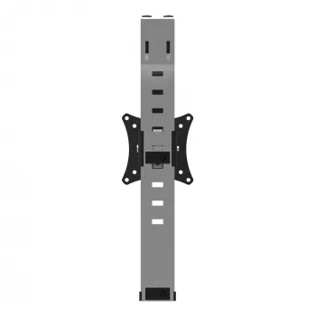 StarTech.com cubicle monitorbeugel - enkelvoudige monitorophanging voor scheidingswanden - tot 34 inch VESA-montagebeeldscherm - in hoogte verstelbare ergonomische kantoor-scheidingswand-hangbeugel met haak- en klembevestiging