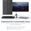 StarTech.com tafelmount dual-monitorarm – volledig beweeglijk articulerend – premium