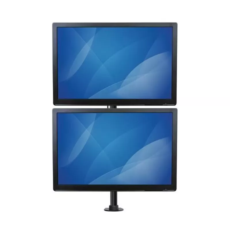 StarTech.com tafelmount dual-monitorbeugel – verticaal – staal
