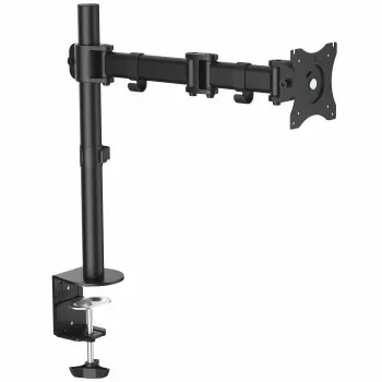 StarTech.com tafel monitorarm voor VESA-compatibele beeldschermen tot 34 inch (8 kg) - articulerende kolombeugel voor enkele monitor - ergonomische hoogteverstelbare monitorbeugel - tafelklem/kabeldoorvoer