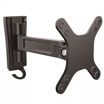 StarTech.com wandmontage-monitorarm - enkelgewricht, 15 kg, 33 cm (13 inch), 68,6 cm (27 inch), 75 x 75 mm, 100 x 100 mm, zwart
