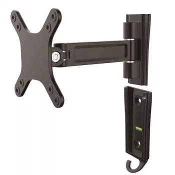 StarTech.com wandmontage-monitorarm - enkelgewricht, 15 kg, 33 cm (13 inch), 68,6 cm (27 inch), 75 x 75 mm, 100 x 100 mm, zwart