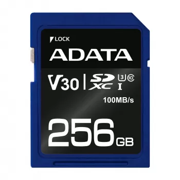 ADATA ASDX256GUI3V30S-R geheugenkaart 256 GB SDXC UHS-I Class 10