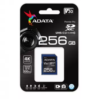ADATA ASDX256GUI3V30S-R geheugenkaart 256 GB SDXC UHS-I Class 10