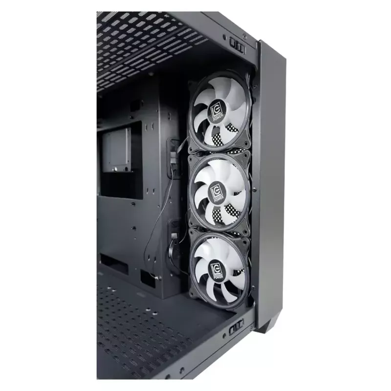 PC-behuizing LC-Power 809B midi tower zwart