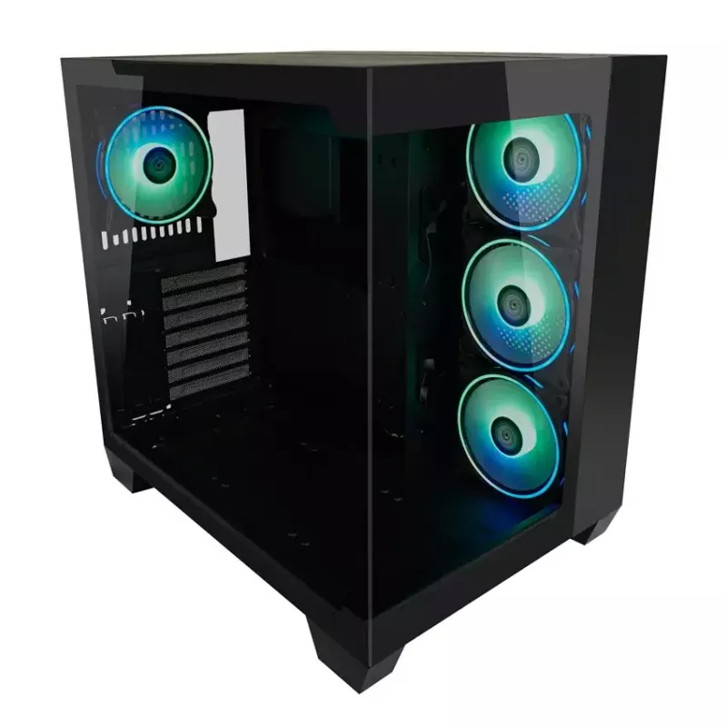 PC-behuizing LC-Power 809B midi tower zwart
