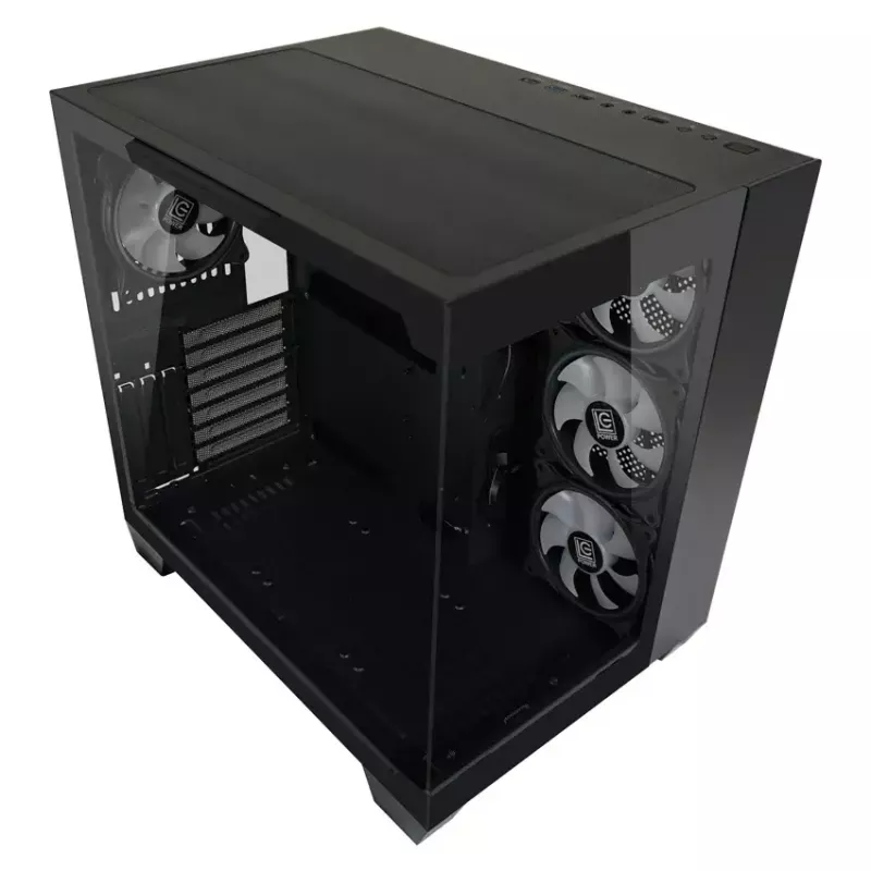 PC-behuizing LC-Power 809B midi tower zwart