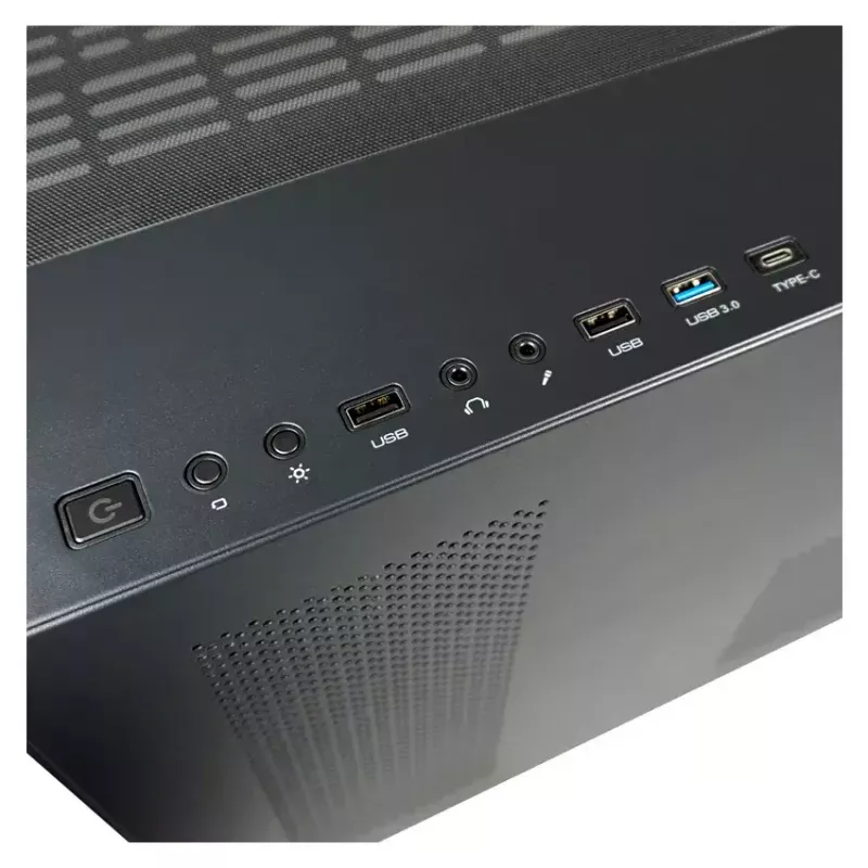 PC-behuizing LC-Power 809B midi tower zwart
