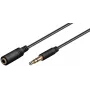 Microconnect AUDLG05G audiokabel 0,5 m 3,5 mm zwart