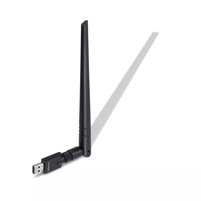 StarTech.com USB Bluetooth 5.3 Class 1 adapter dongle voor pc/laptop, langeafstandsverbinding voor toetsenbord, muis, audiostreaming en PAN-netwerkgebruik, Windows/Linux