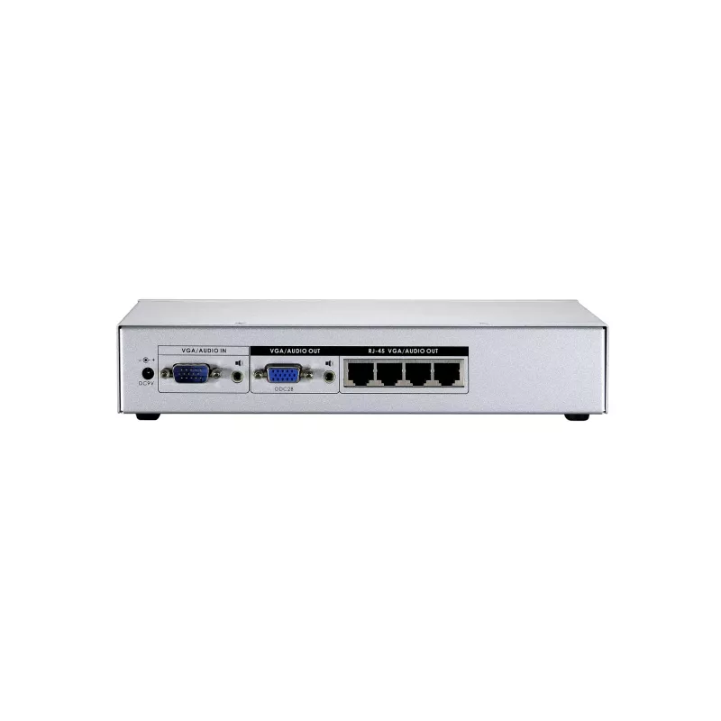 AV-zender LevelOne 4-poorts Cat.5 VGA-zender