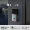 Video-intercom RING B0B2BNM4PV — draadloos, max. 1920×1080 video, nikkelafwerking, Wi-Fi (802.11b/g/n/ax)