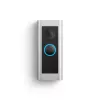 Video-intercom RING B0B2BNM4PV — draadloos, max. 1920×1080 video, nikkelafwerking, Wi-Fi (802.11b/g/n/ax)