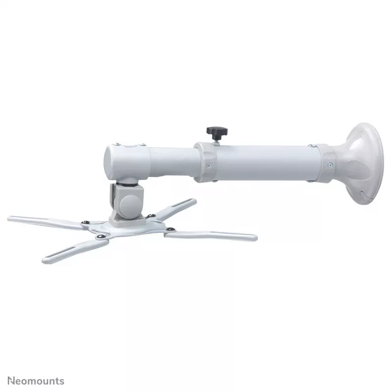 Neomounts BEAMER-W050SILBER beamer-wandsteun - diepte 37-47 cm - volledig beweegbaar