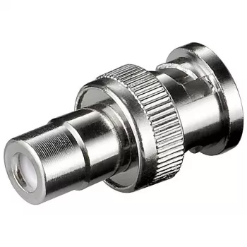 Microconnect BNCRCAADAPTOR1 kabeladapter BNC RCA metaalkleur