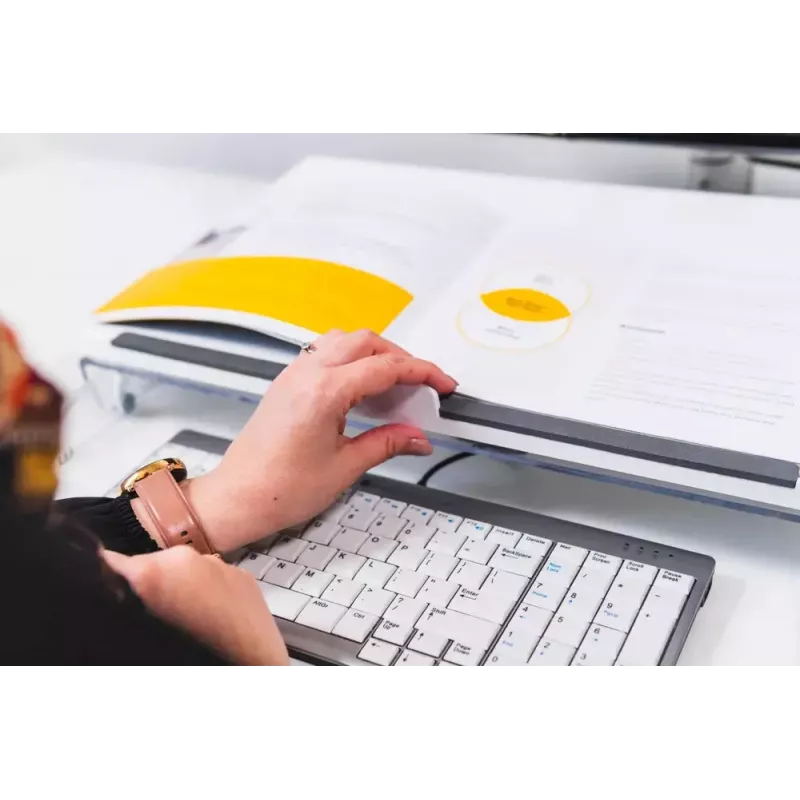 BakkerElkhuizen FlexDesk 630 documenthouder/schrijfhoek