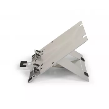BakkerElkhuizen FlexTop 270, laptopstandaard, grijs, aluminium, 25,4 cm (10 inch), 40,6 cm (16 inch), 3 kg