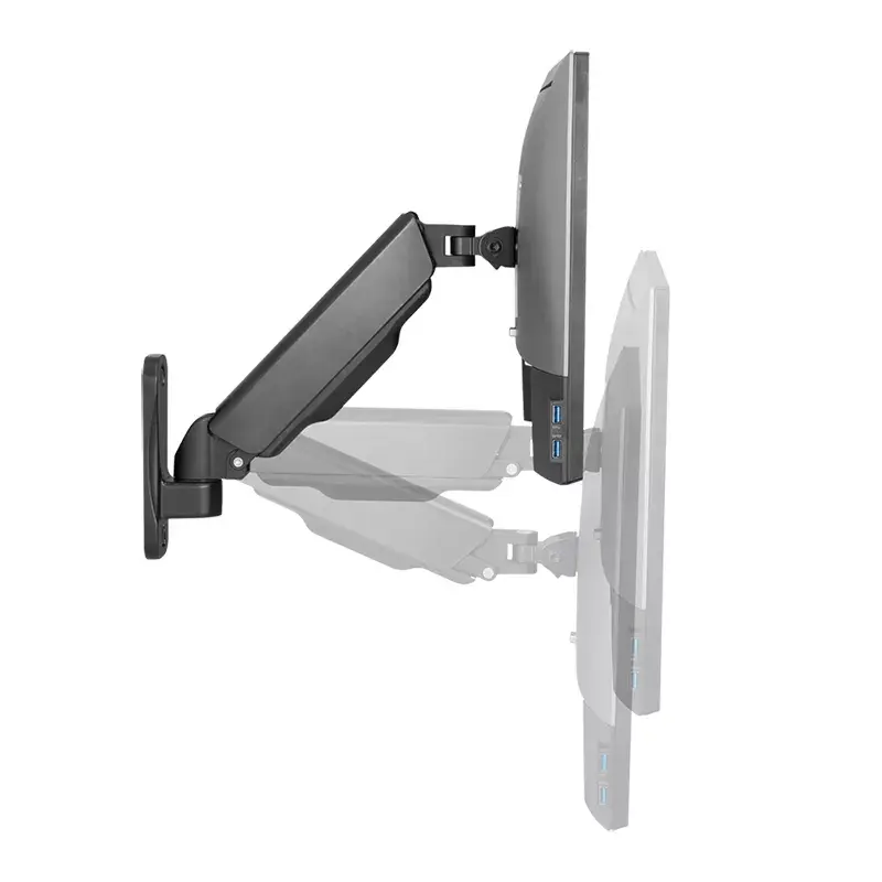 Monitorbeugel LogiLink BP0144 81,3 cm (32 inch) wand zwart