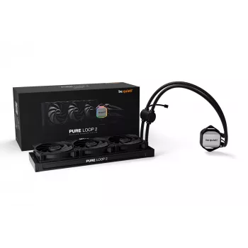 be quiet! Pure Loop 2 | 360mm processor All-in-One-vloeistofkoeler 12 cm Zwart 1 stuks