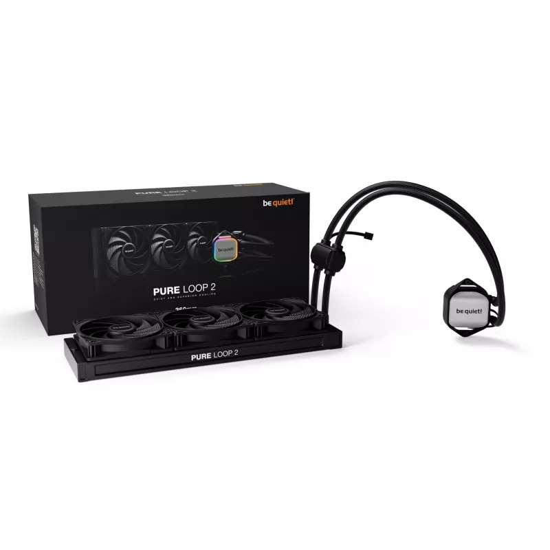 be quiet! Pure Loop 2 | 360mm processor All-in-One-vloeistofkoeler 12 cm Zwart 1 stuks
