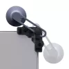 Magnetische auto-beeldschermhouder Baseus MaxView grijs voor smartphone- en tabletbevestiging op het voertuigdisplay