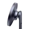 Magnetische auto-beeldschermhouder Baseus MaxView grijs voor smartphone- en tabletbevestiging op het voertuigdisplay