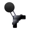 Magnetische auto-beeldschermhouder Baseus MaxView grijs voor smartphone- en tabletbevestiging op het voertuigdisplay