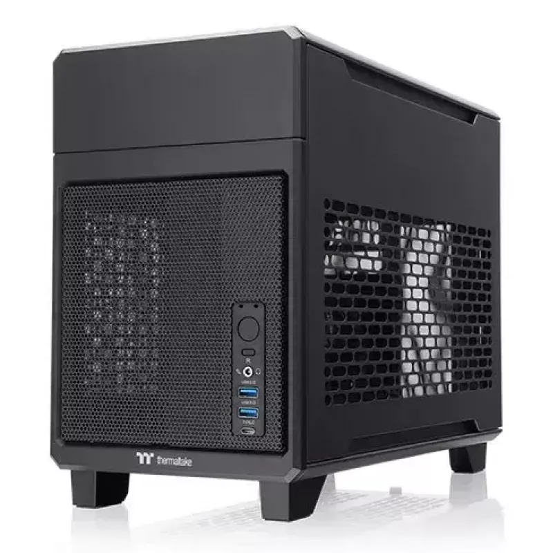 PC-behuizing Thermaltake TR100 mini tower zwart