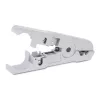 StarTech.com netwerkkabel-stripper en -snijder, professionele stripper voor UTP/FTP/STP/coaxkabel, roterend strip- en snijgereedschap