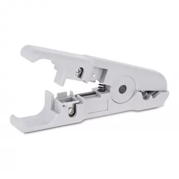 StarTech.com netwerkkabel-stripper en -snijder, professionele stripper voor UTP/FTP/STP/coaxkabel, roterend strip- en snijgereedschap