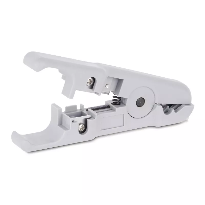 StarTech.com netwerkkabel-stripper en -snijder, professionele stripper voor UTP/FTP/STP/coaxkabel, roterend strip- en snijgereedschap