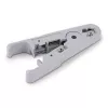 StarTech.com netwerkkabel-stripper en -snijder, professionele stripper voor UTP/FTP/STP/coaxkabel, roterend strip- en snijgereedschap
