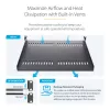 StarTech.com CABSHELF116V2PK 2-pack 1U geventileerde rackplanken, 16 inch diep
