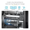 StarTech.com CABSHELF116V2PK 2-pack 1U geventileerde rackplanken, 16 inch diep