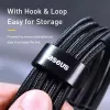 Baseus Cafule USB-kabel USB 2.0 2 m USB C zwart