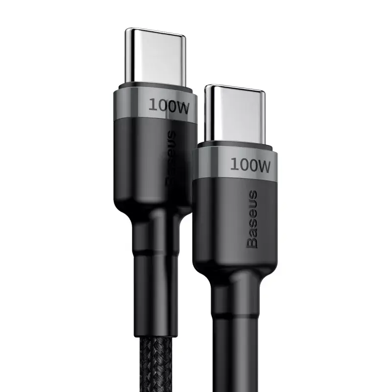 Baseus Cafule USB-kabel USB 2.0 2 m USB C zwart