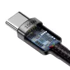 Baseus Cafule USB-kabel USB 2.0 2 m USB C zwart