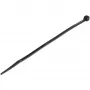 StarTech.com CBMZT6B kabelbinders, 100 stuks, 15 cm (6 inch), 3 mm (1/8 inch) breed, bundeldiameter 39 mm, treksterkte 18 kg (40 lb), zelfsluitend nylon 66 met gebogen punt, 94V-2/UL, zwart, TAA