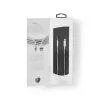 Nedis CCTB39940AL10 Lightning-kabel 1m aluminium 3,5-mm-aansluiting