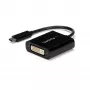 StarTech.com USB-C naar DVI-adapter – zwart – 1920x1200 – USB Type-C videoconverter voor uw DVI-D-scherm/monitor/projector – bijgewerkte versie is CDP2DVIEC