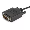 StarTech.com 1 m USB-C-naar-DVI-kabel – 1920 x 1200 – zwart