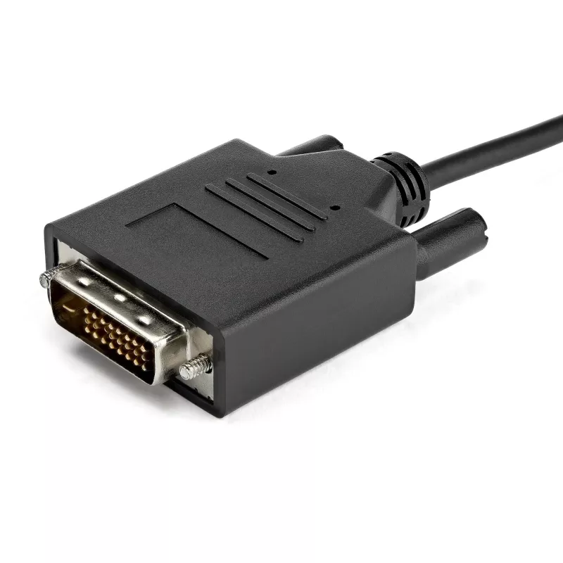 StarTech.com 1 m USB-C-naar-DVI-kabel – 1920 x 1200 – zwart