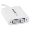 StarTech.com USB-C naar DVI-adapter - wit, 3.2 Gen 2 (3.1 Gen 2), USB Type-C, DVI-uitgang, 1920 x 1200 pixels