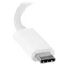 StarTech.com USB-C naar DVI-adapter - wit, 3.2 Gen 2 (3.1 Gen 2), USB Type-C, DVI-uitgang, 1920 x 1200 pixels