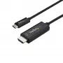 StarTech.com 3m USB-C-naar-HDMI-kabel – 4K 60Hz USB Type-C naar HDMI 2.0 videoadapterkabel – Thunderbolt 3 compatibel – laptop naar HDMI-monitor/display – DP 1.2 Alt Mode HBR2 – zwart
